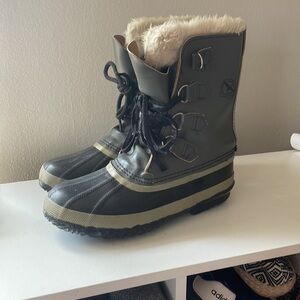 6 womens sorel Eddie bauer duck winter snow rain boots Manitou